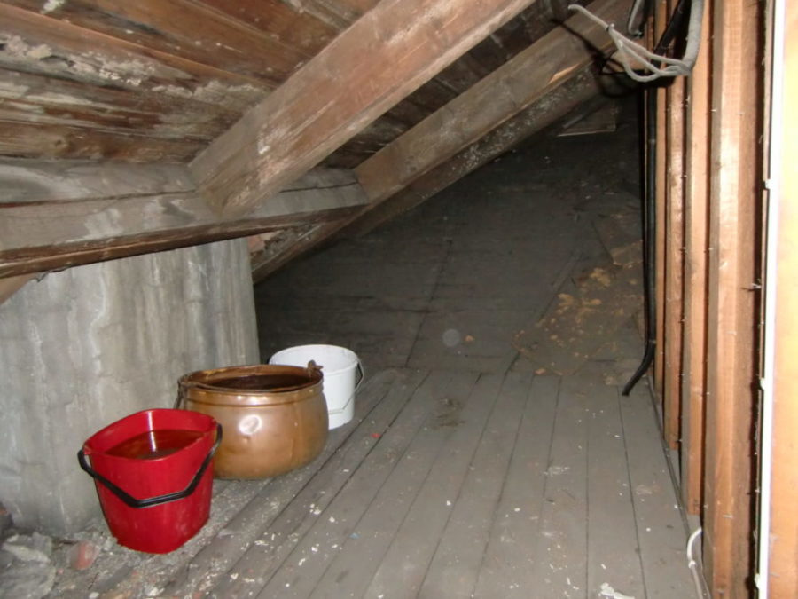 Førstehjelp - taklekkasje